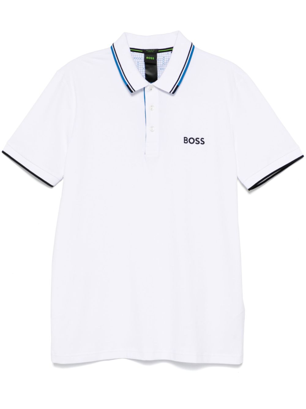 Paddy Pro logo polo shirt - White
