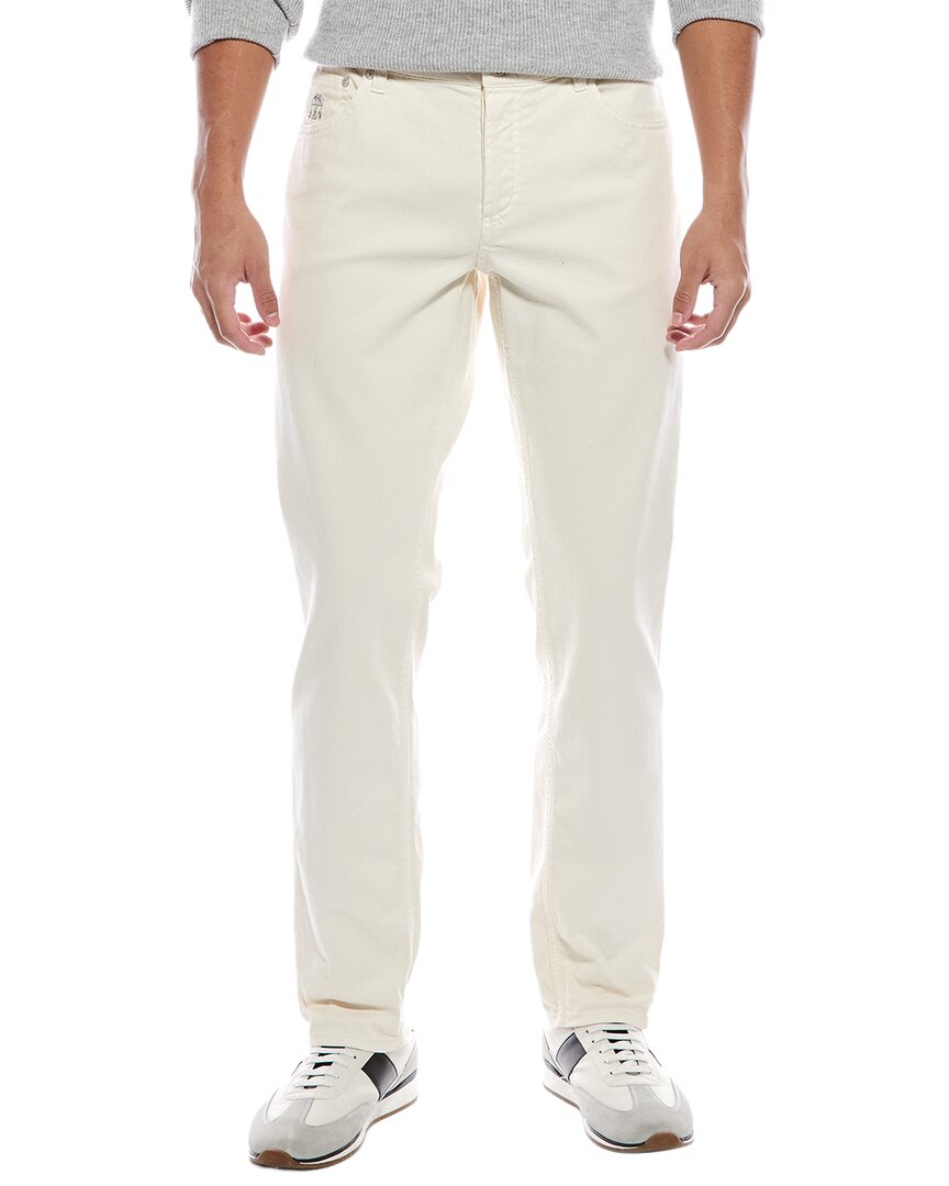 Light Beige Traditional Fit Jean