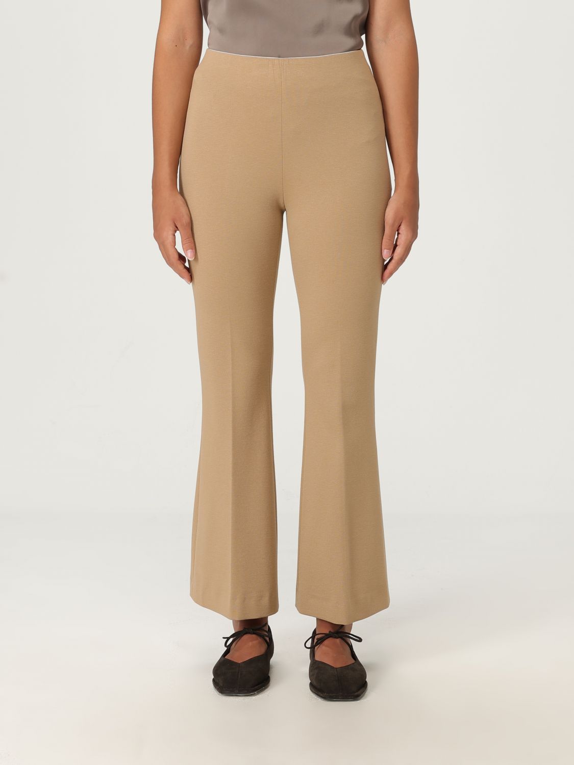 Pants Woman color Beige