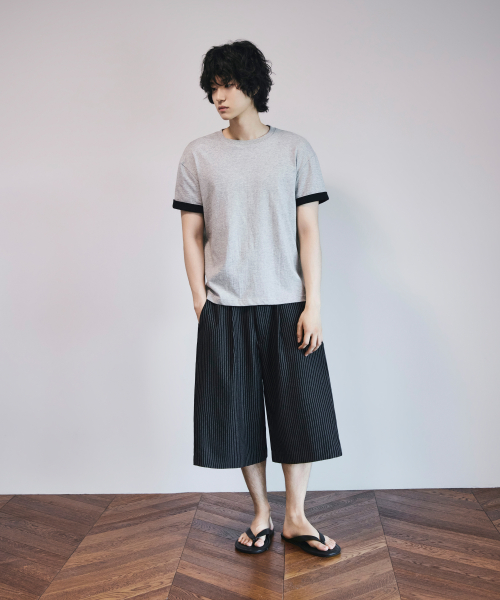 Everyday Side-Tuck Bermuda Slacks