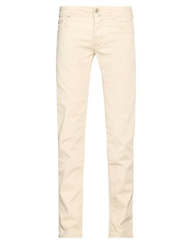 Jacob Cohёn Man Pants Beige Size 30 Cotton, Lyocell, Elastane