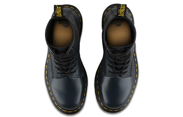1460 PASCAL Classic 8 Martin boots Couple Style Navy Blue