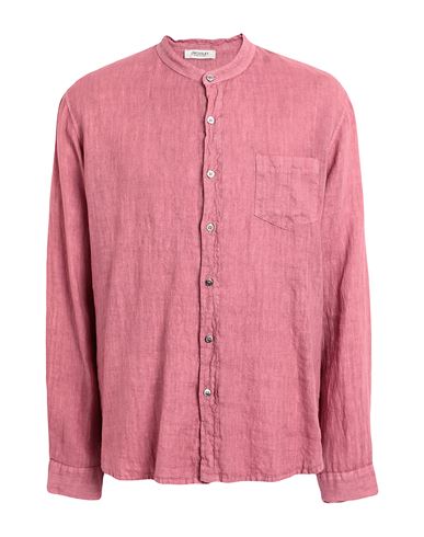 Man Shirt Antique rose Size L Linen
