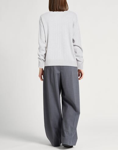 Woman Sweater Light grey Size L Wool, Cashmere, Polyamide