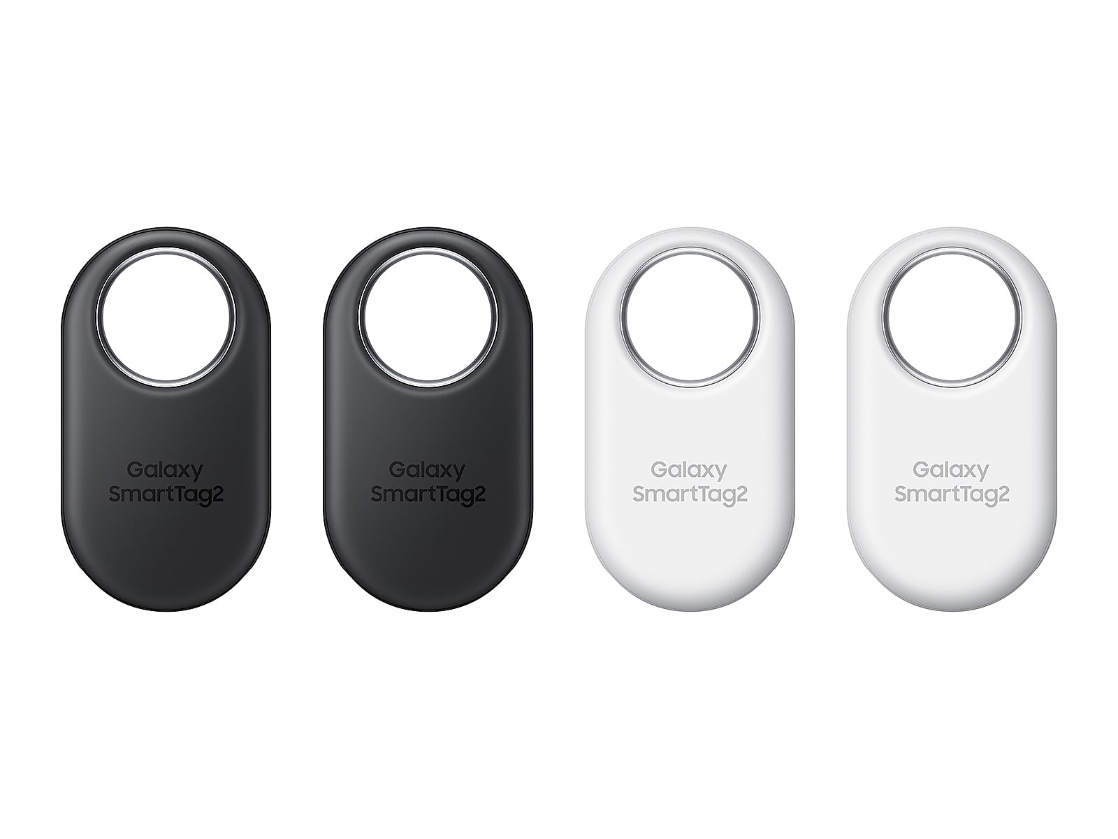 Galaxy SmartTag2, 4 Pack, Black and White in Black 2 Ea/ White 2 Ea(EI-T5600KWEGUS)