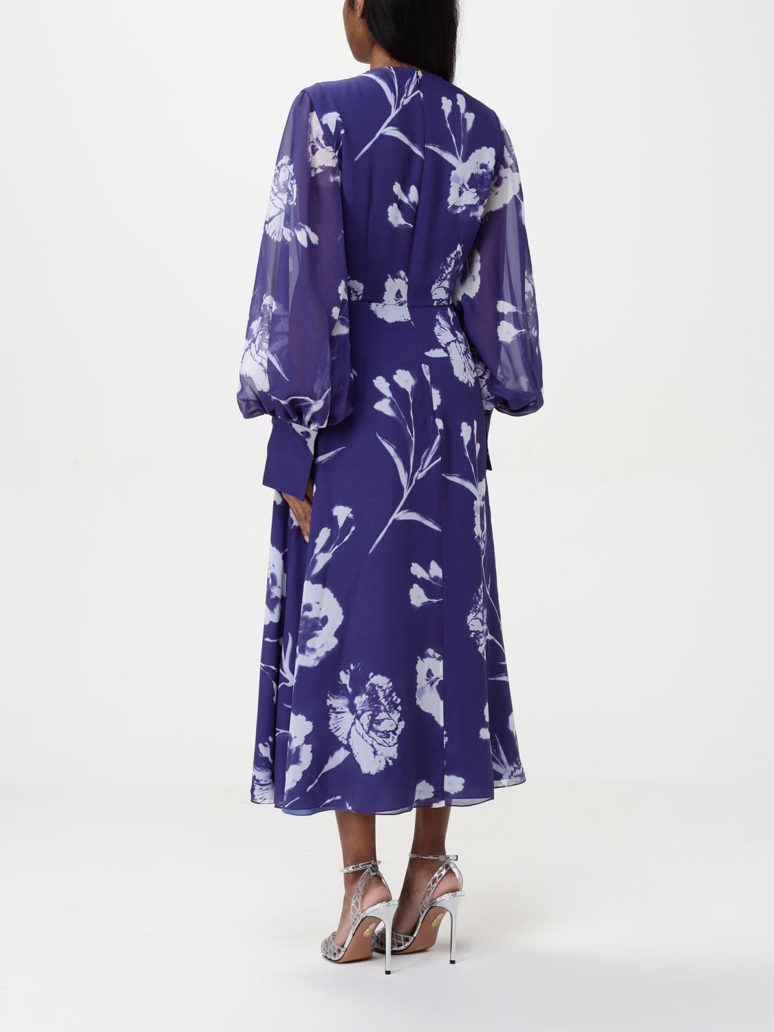 Dress ERDEM Woman color Sapphire