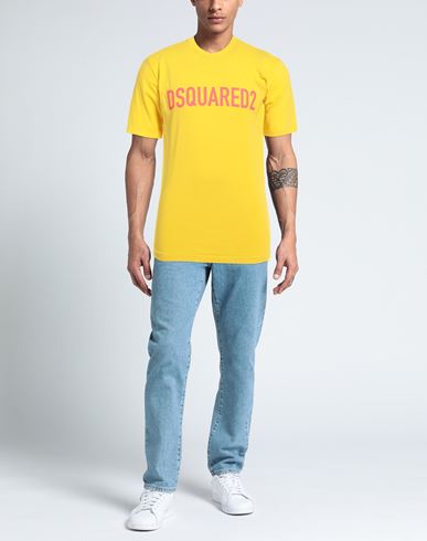 Man T-shirt Yellow