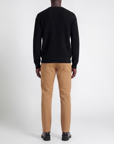 Man Sweater Black Size M Cotton