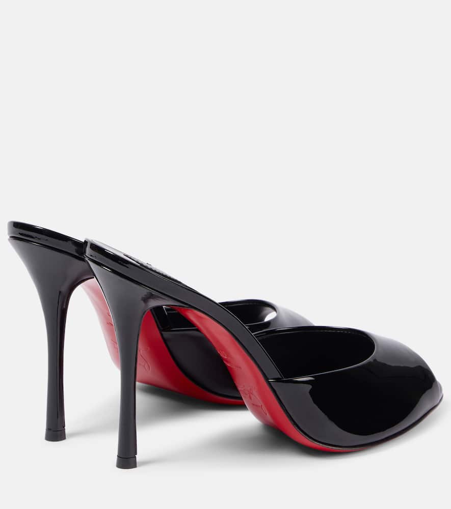 Me Dolly 100 patent leather mules