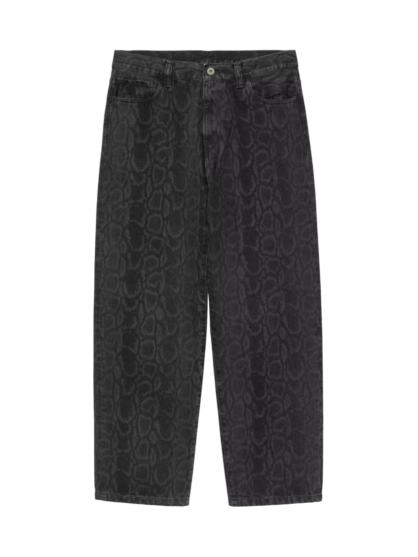 Black Loose Cargos Pants