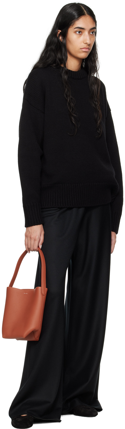 The Row Black Ophelia Sweater