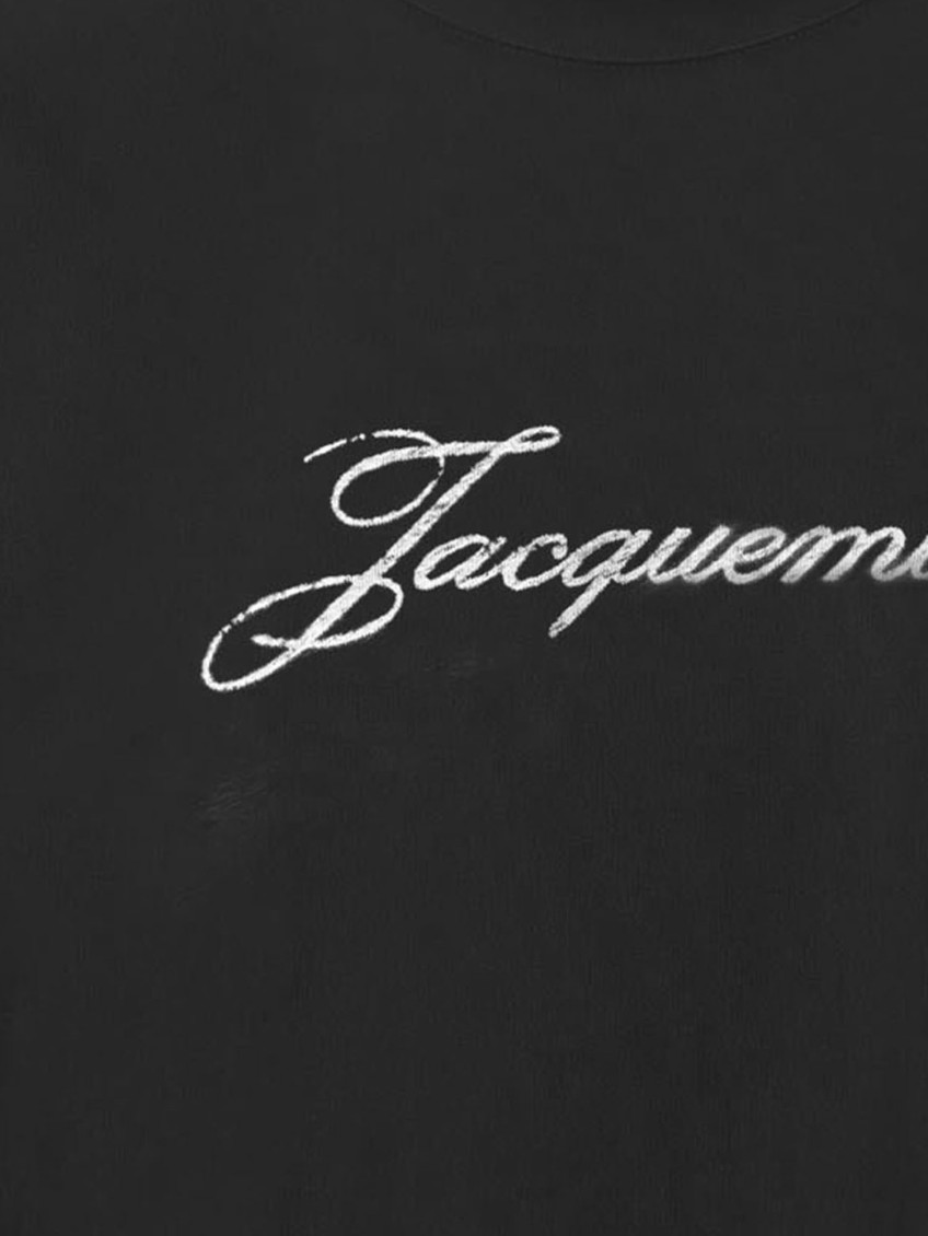 Jacquemus - cotton hemp jersey straight cut t shirt