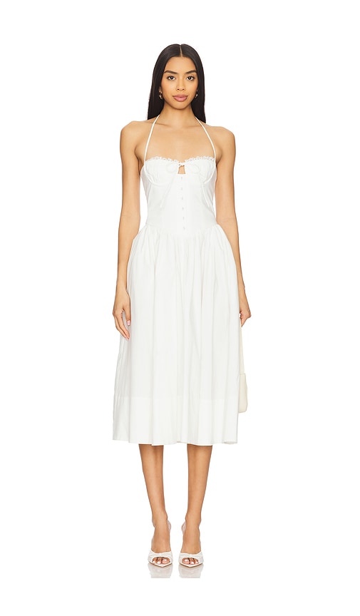Camila Coelho KLEID PAZ in White. Größe XXS. Also in L, M, S