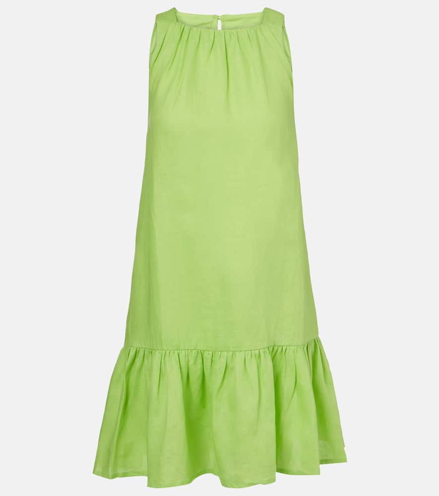 Adana linen minidress