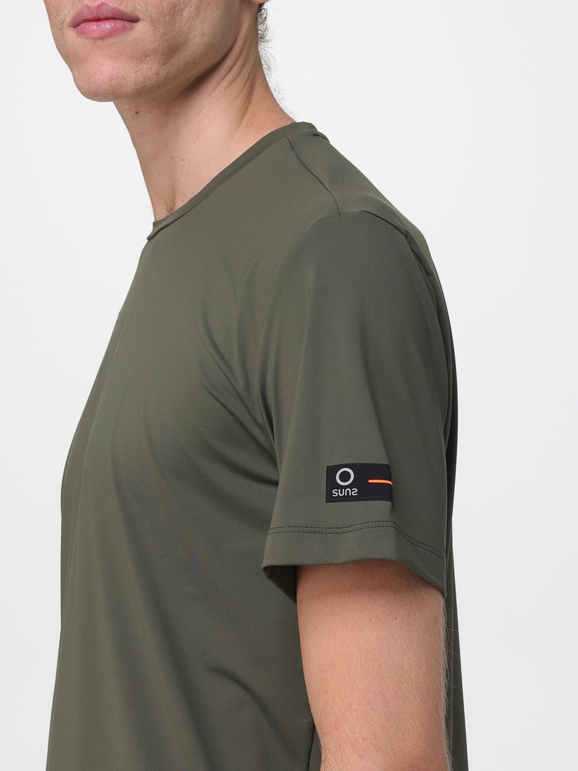 T-Shirt Men color Green