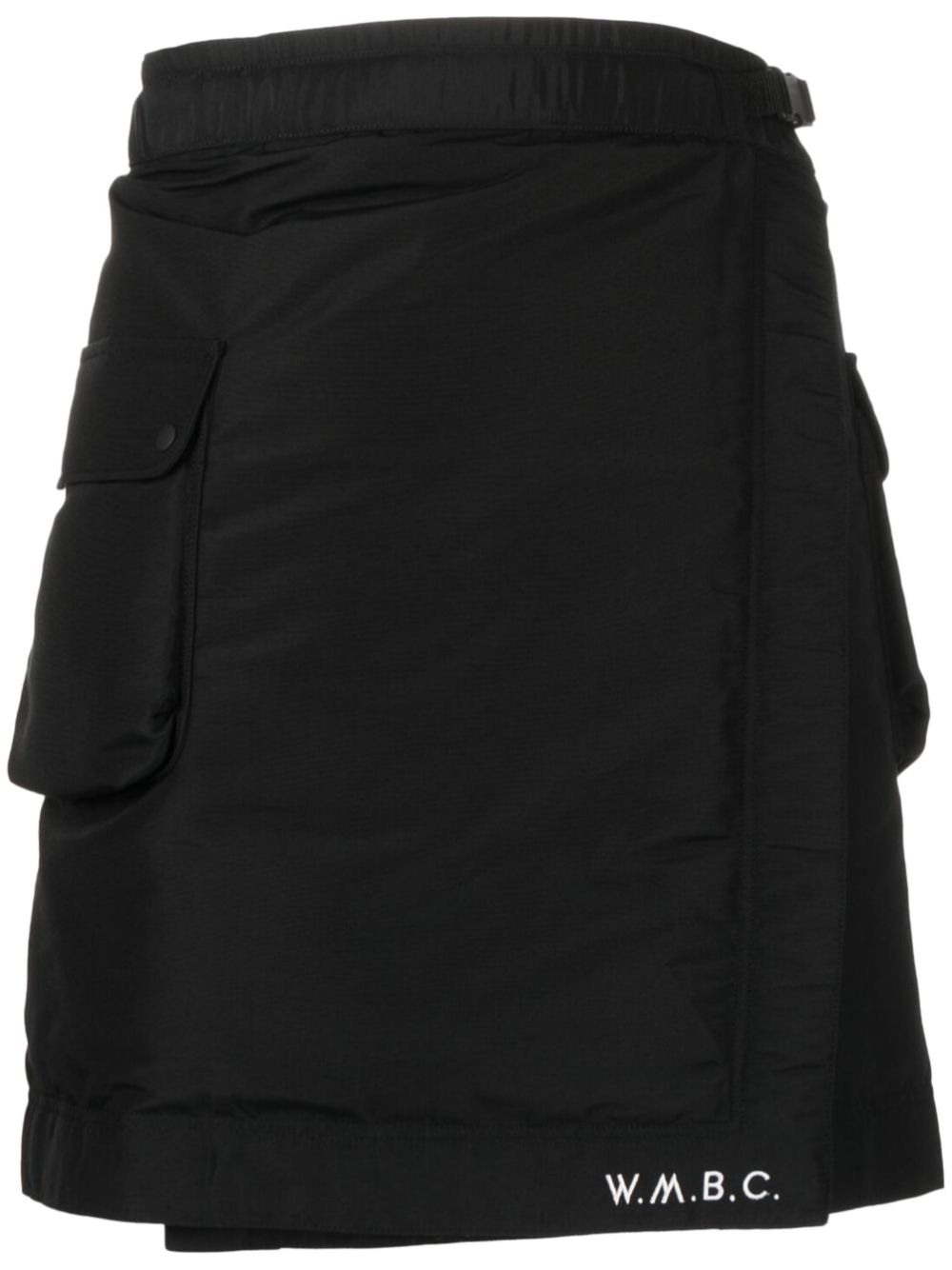 Wrap cargo shorts - Black