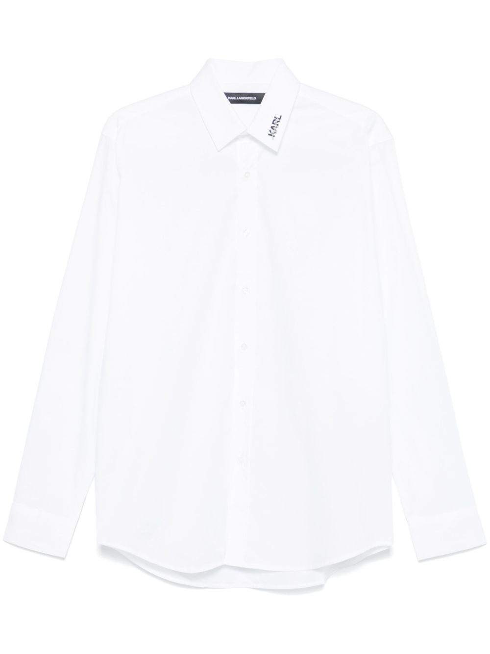 Logo-embellished shirt - White