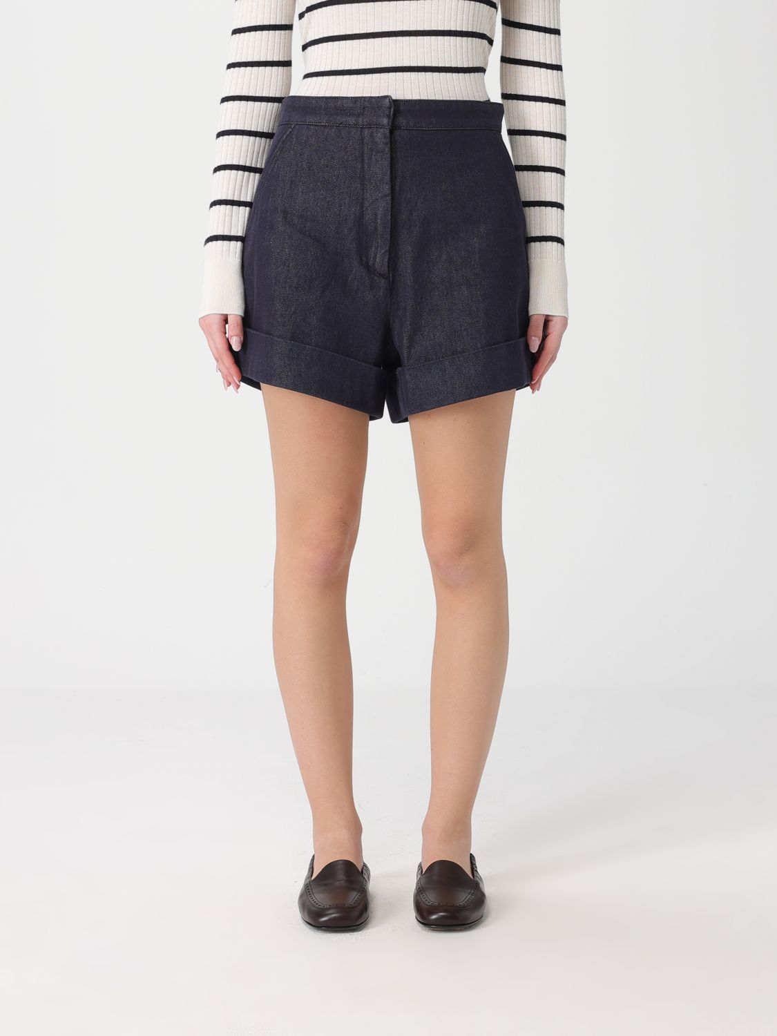 Shorts Woman color Blue