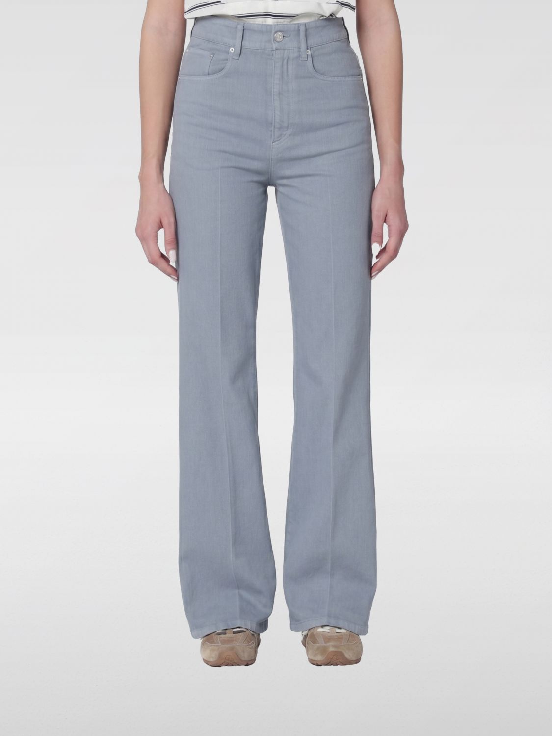 A. P.C. Jeans Woman color Blue