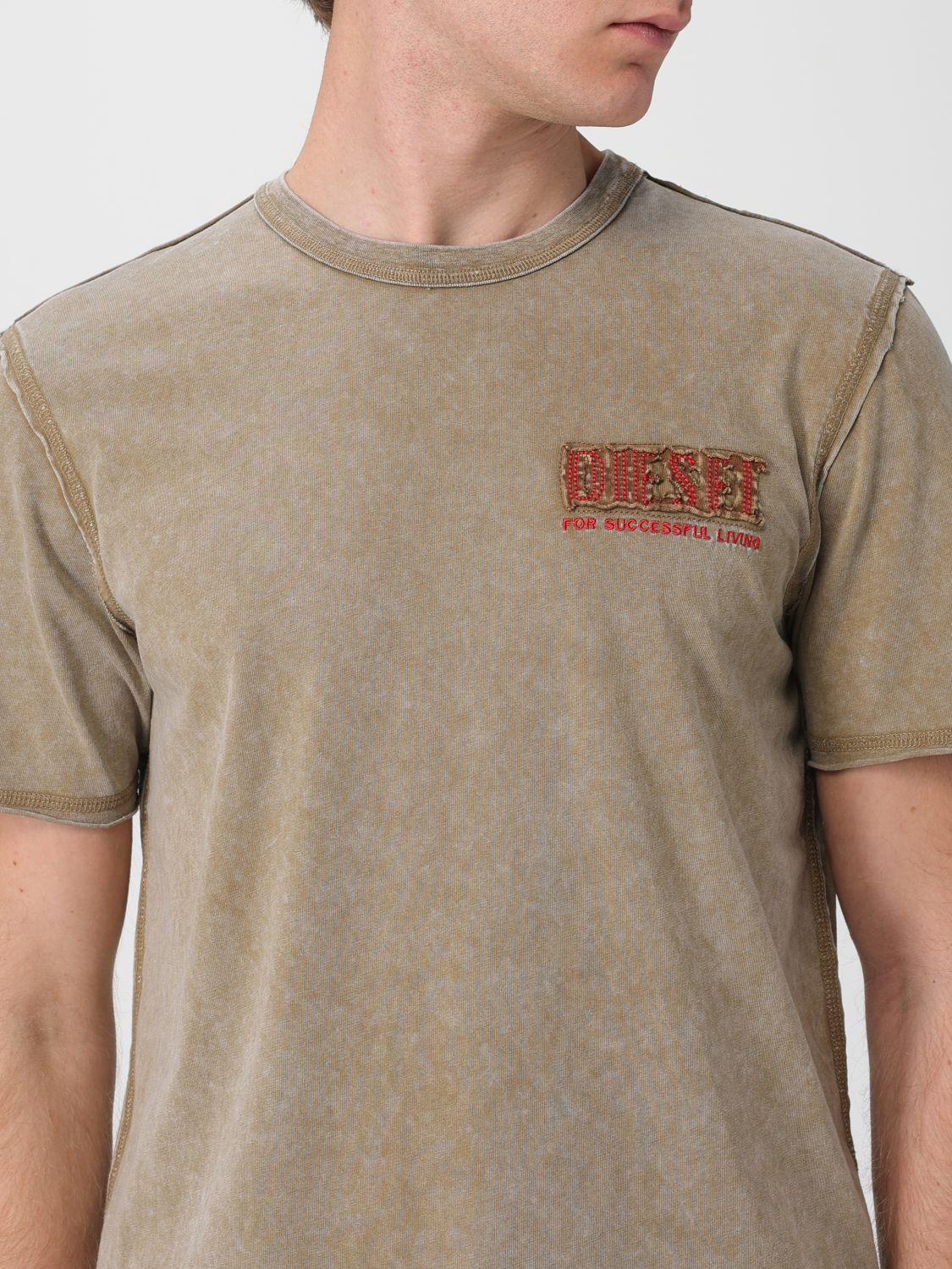T-Shirt Men color Beige