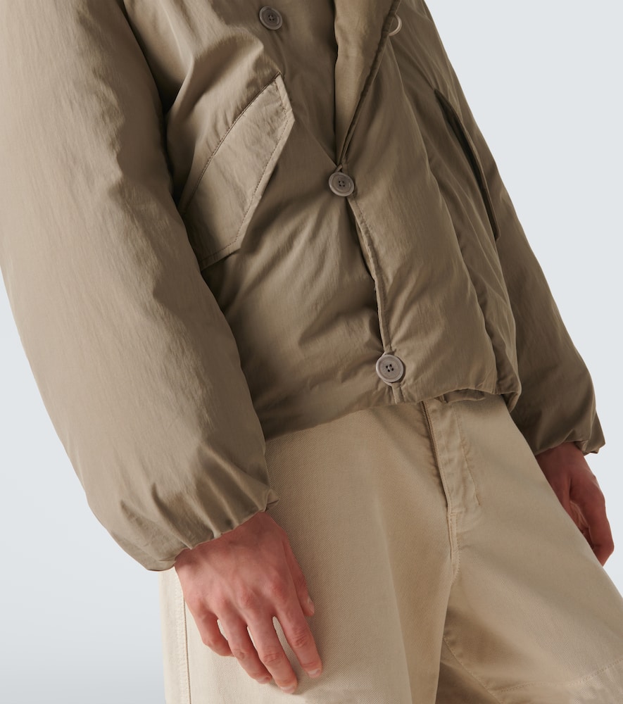 Cotton-blend down jacket