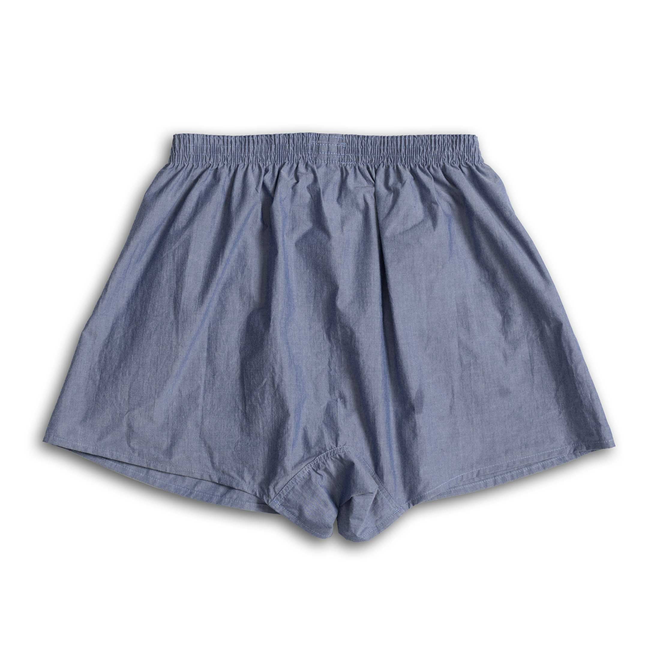 Fine Typewriter Boxer Short Blue