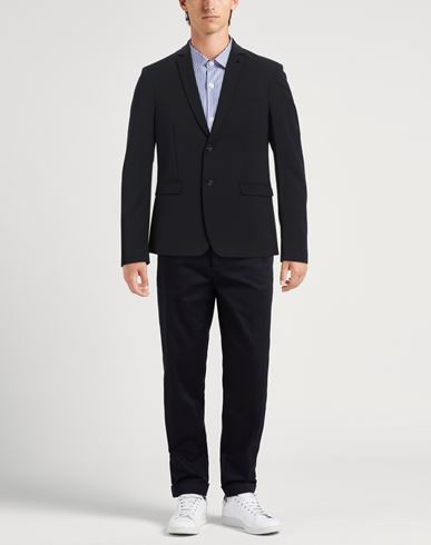 Patrizia Pepe Man Blazer Midnight blue Size 34 Polyester, Viscose, Elastane