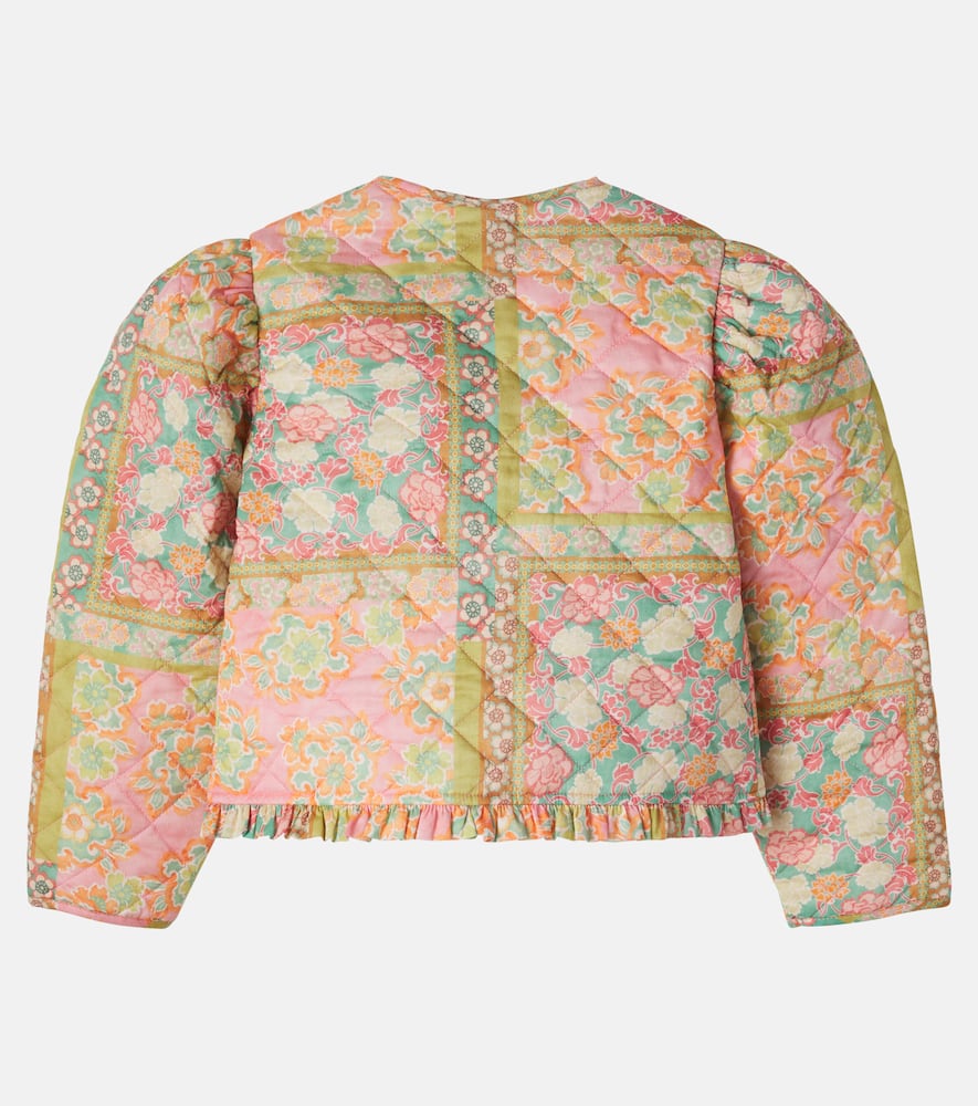 Claire floral cotton jacket