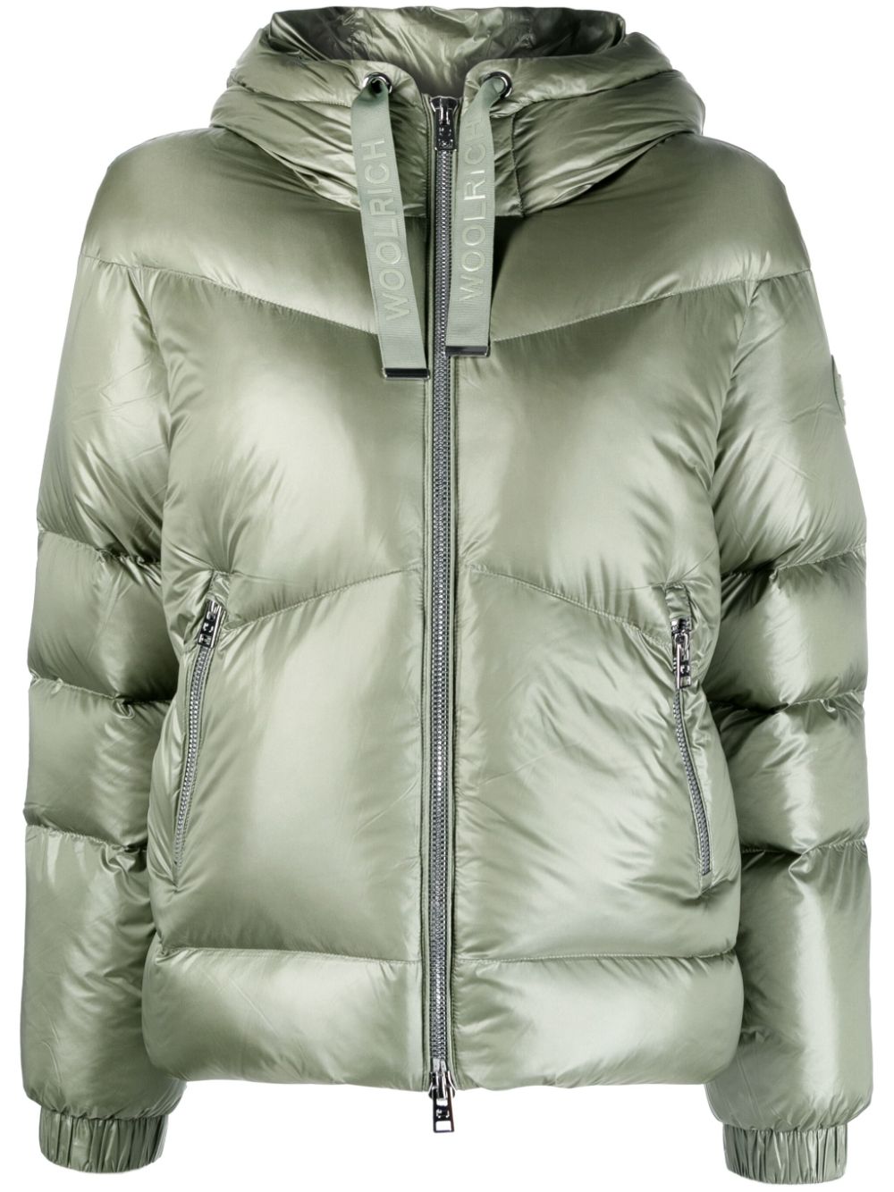 Aliquippa Short puffer jacket - Brown
