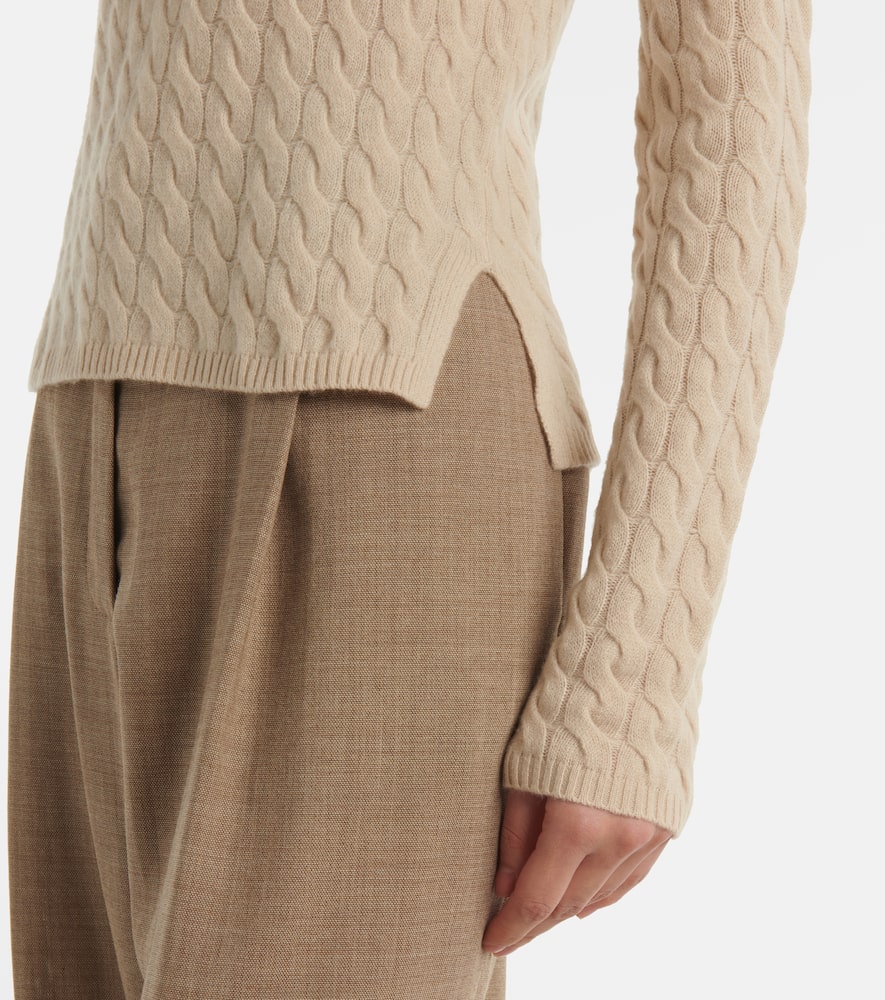 Altuzarra Milla cable-knit cashmere sweater