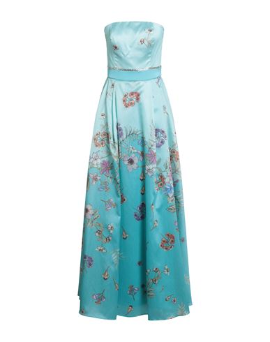 Camilla Milano Woman Maxi dress Turquoise Size 10 Polyester