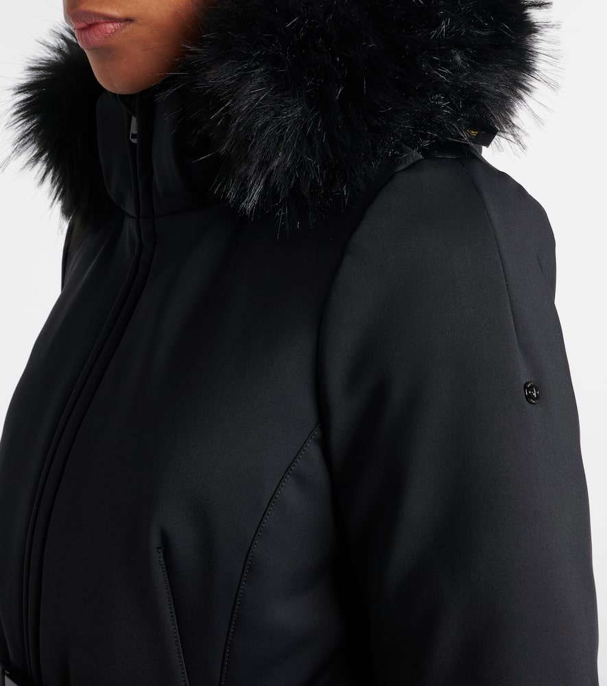 Giselle faux fur-trimmed ski jacket