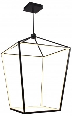 Park Ave. LED Chandelier in Black