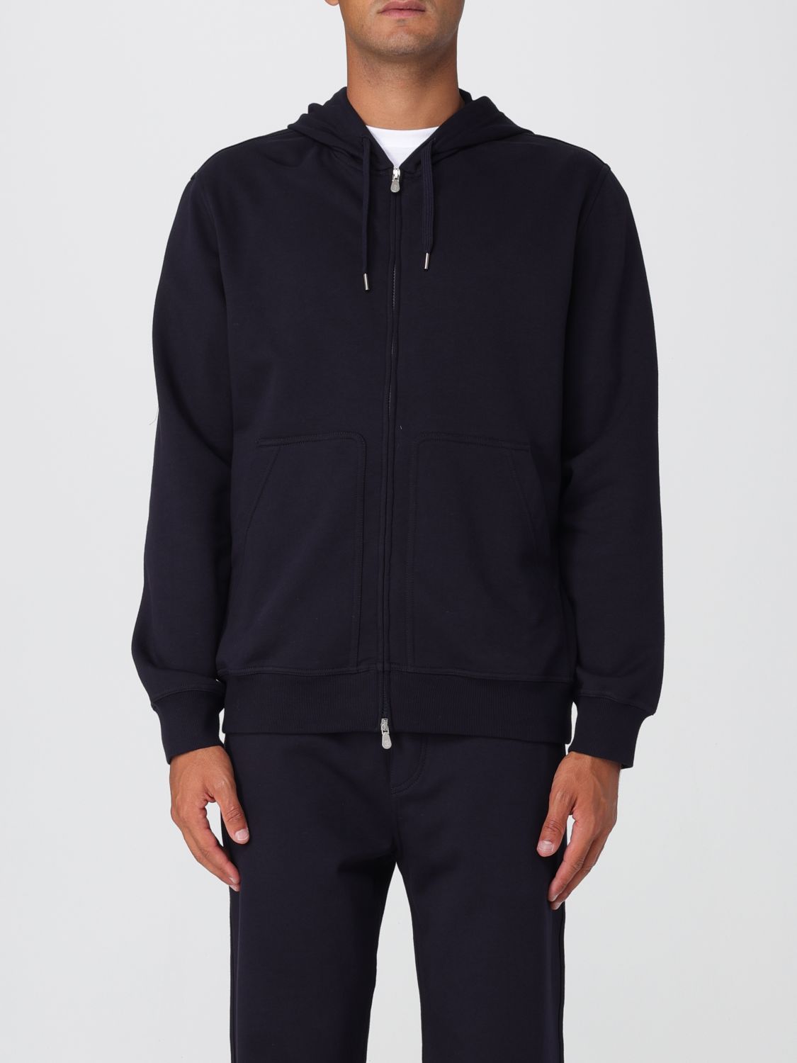 Sweatshirt Men color Blue