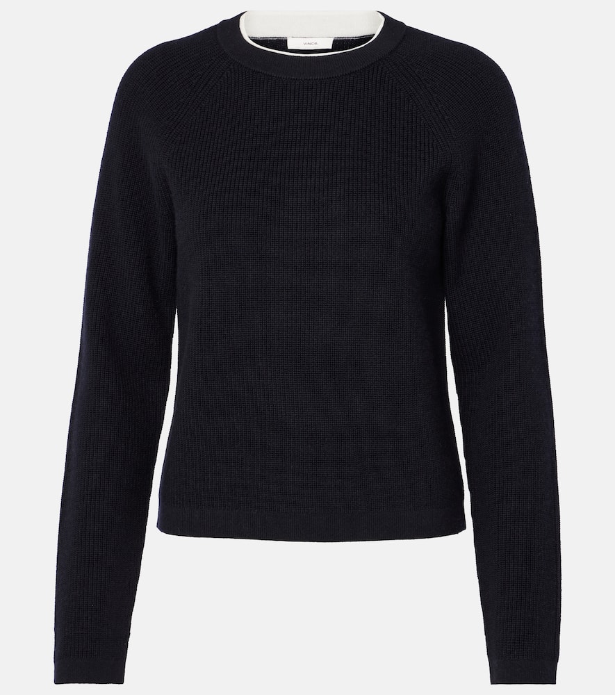 Wool and cashmere sweater