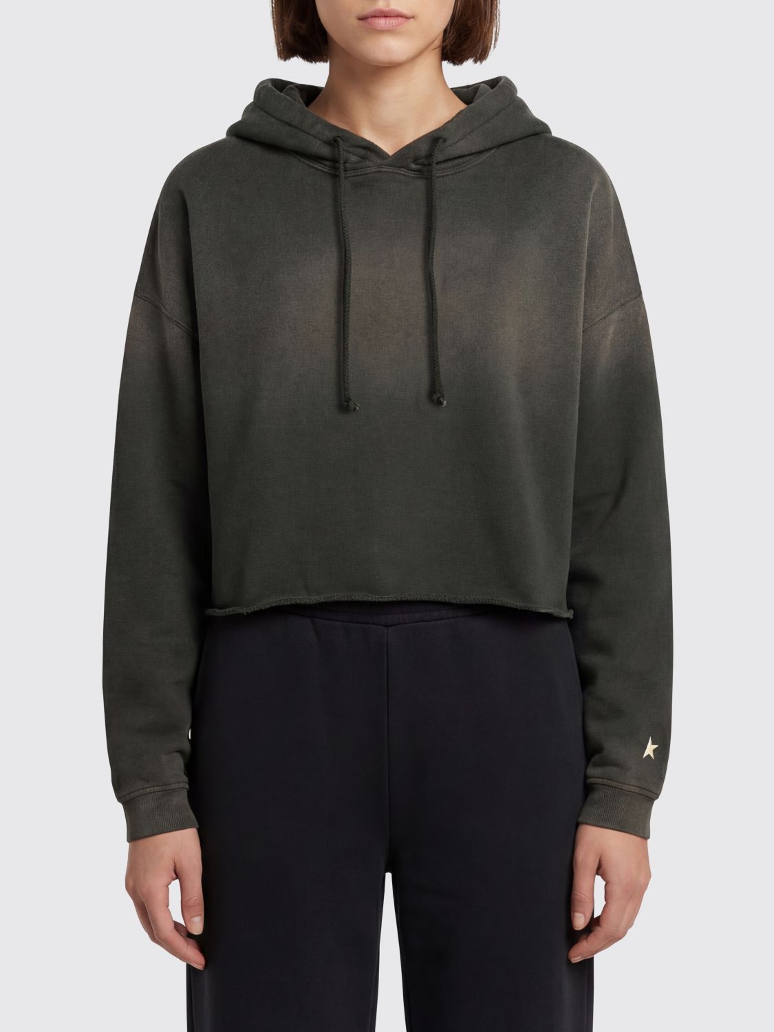 Sweatshirt Woman color Charcoal