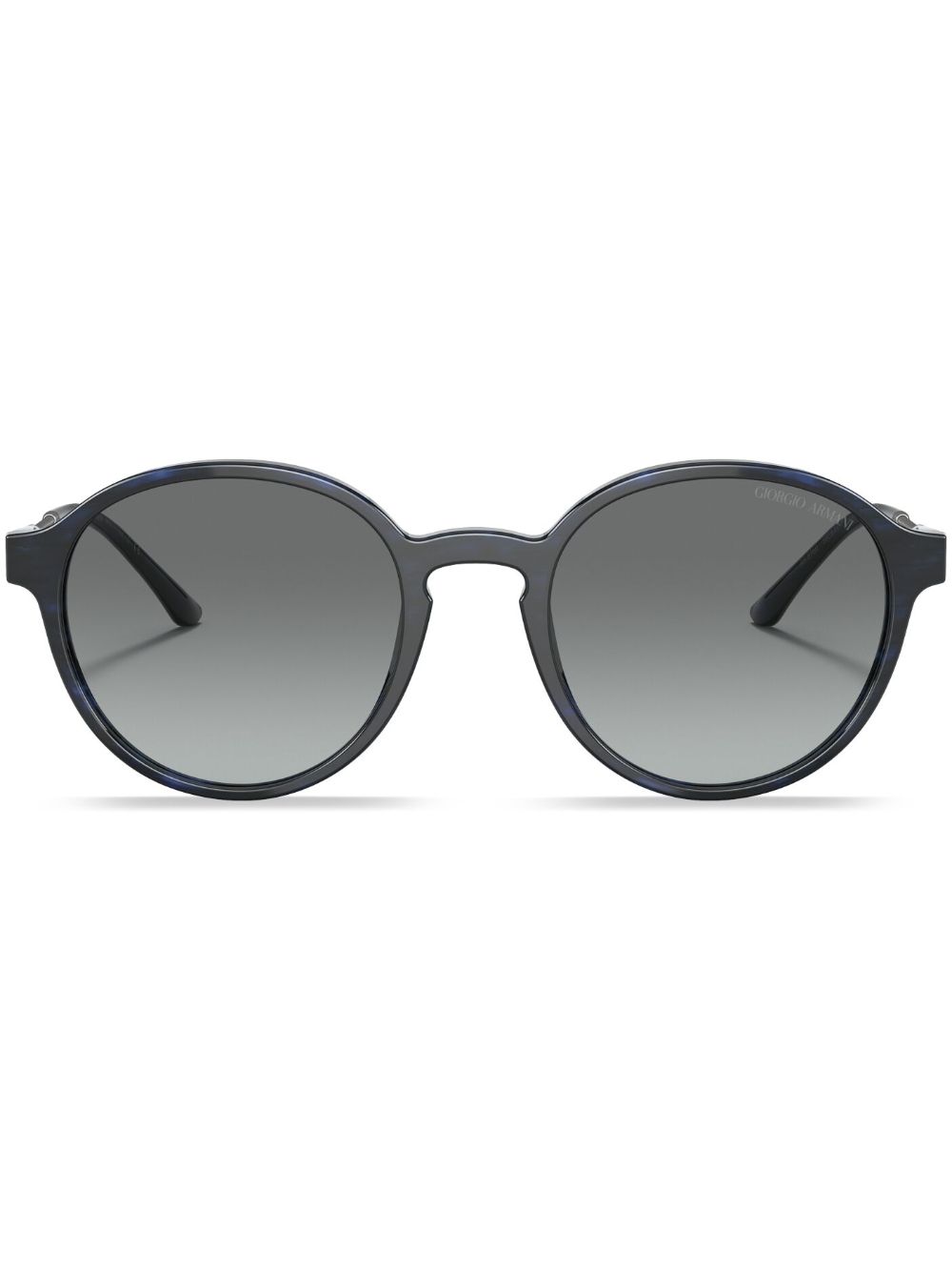 Panto round-frame sunglasses - Black