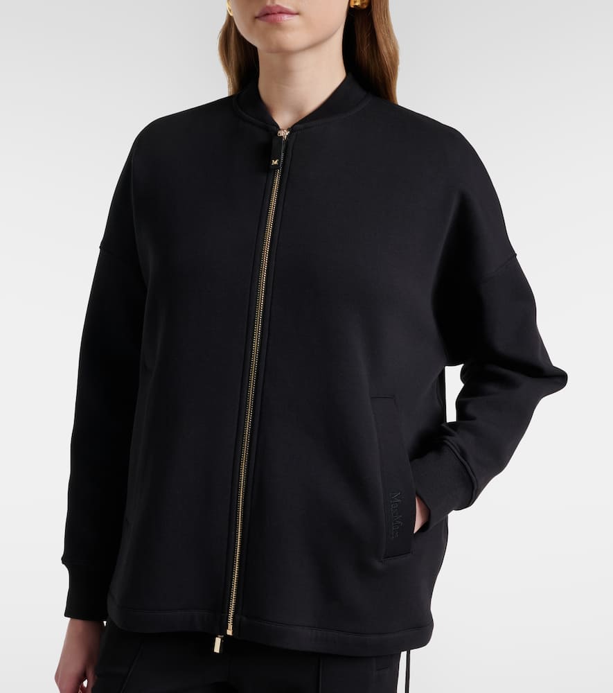 Radioso cotton-blend blouson jacket