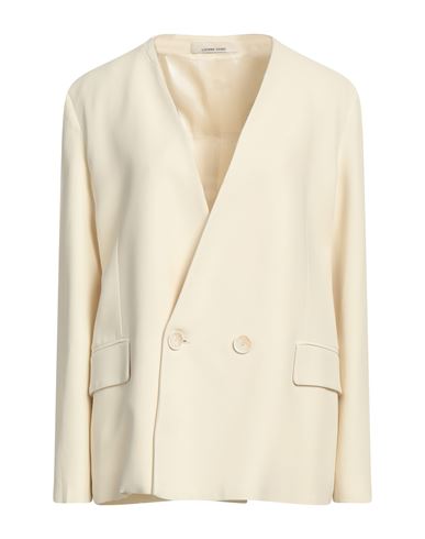 Woman Blazer Ivory Size 8 Viscose, Acetate, Polyester