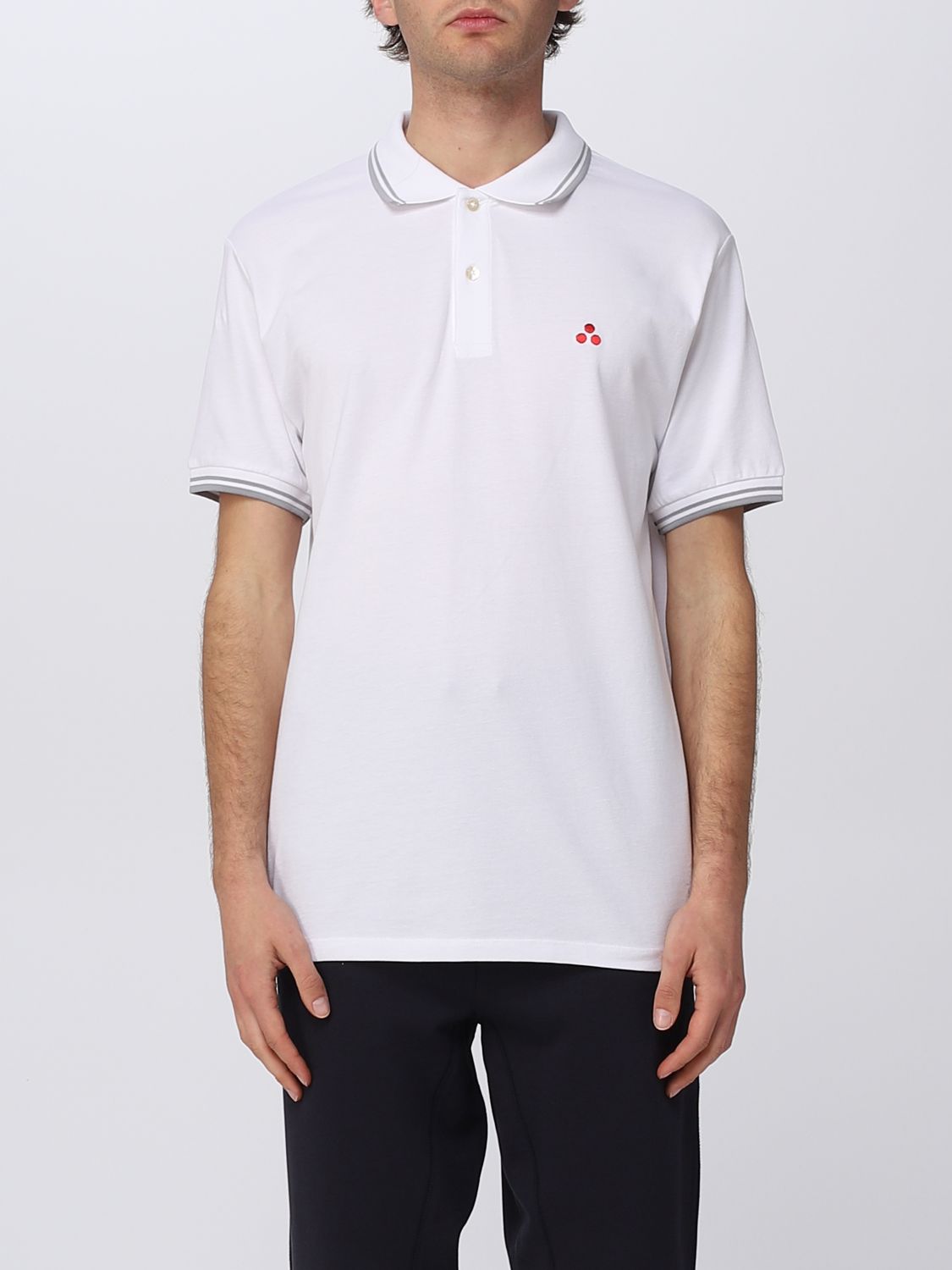 Polo Shirt Men color White