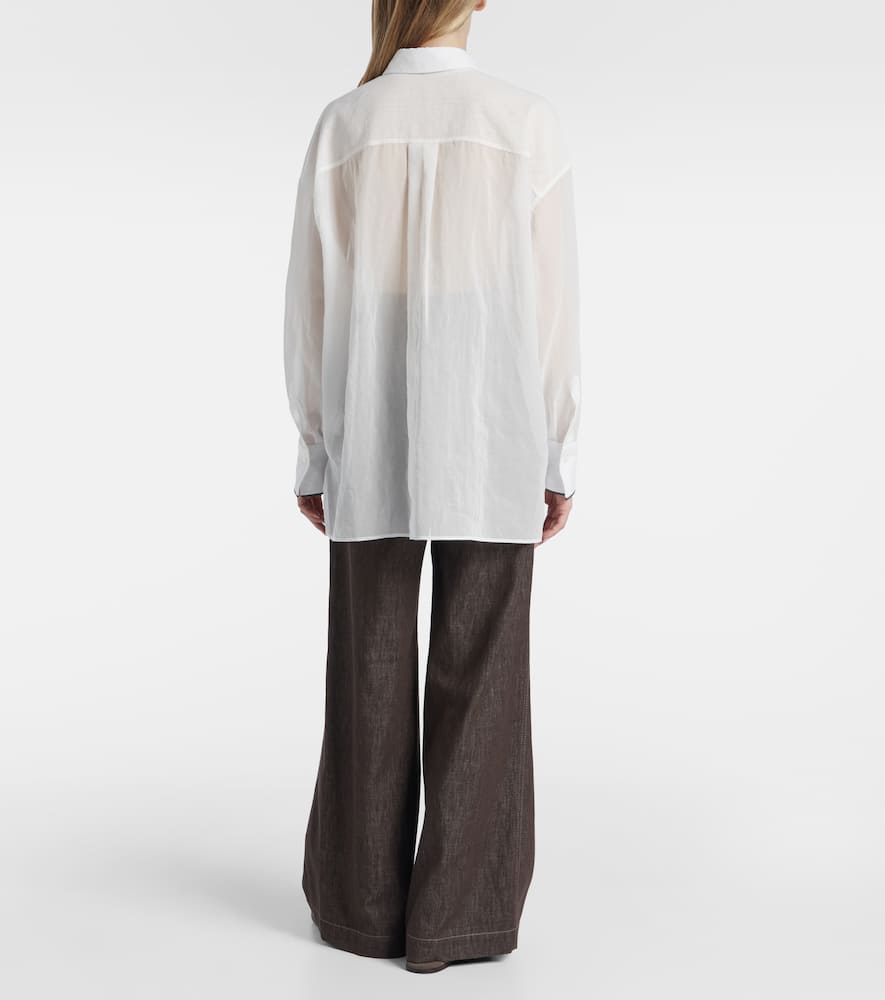 Cotton poplin shirt