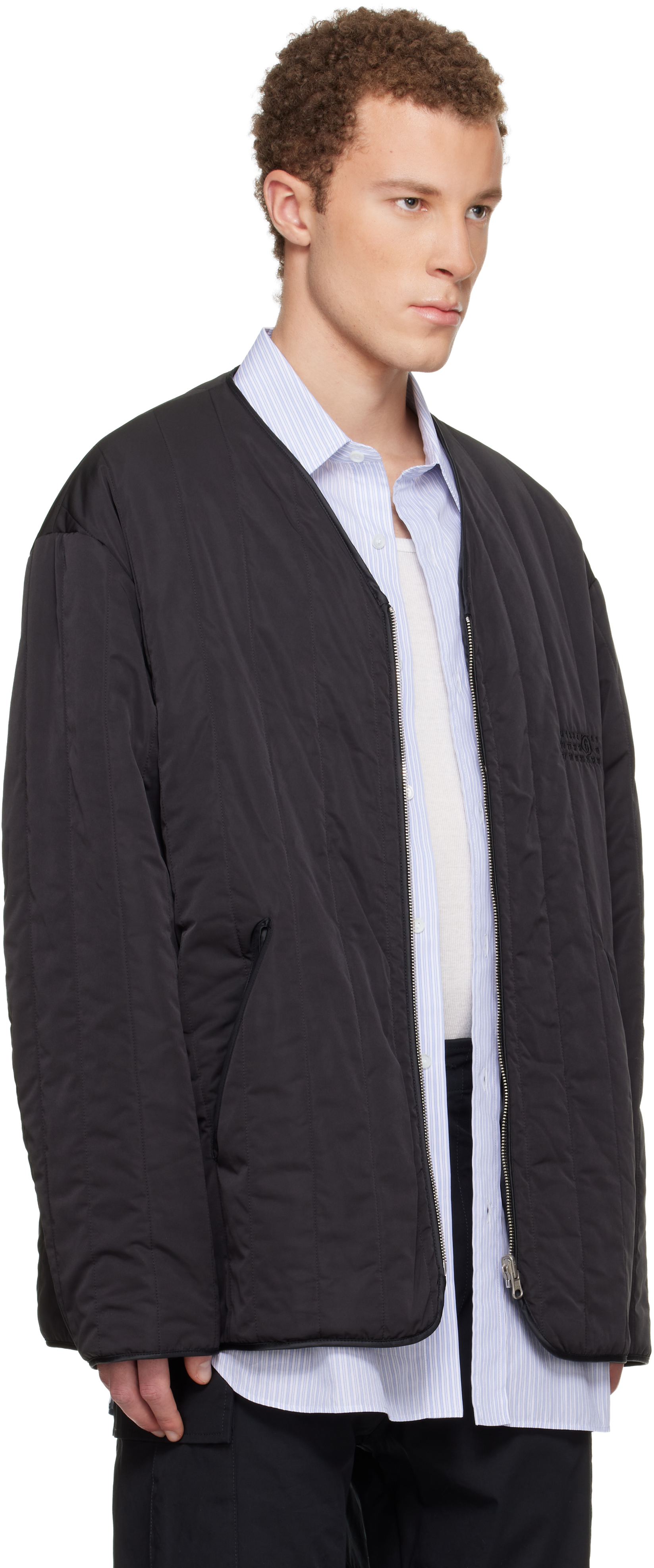 Black 'Sportsjacket' Reversible Jacket