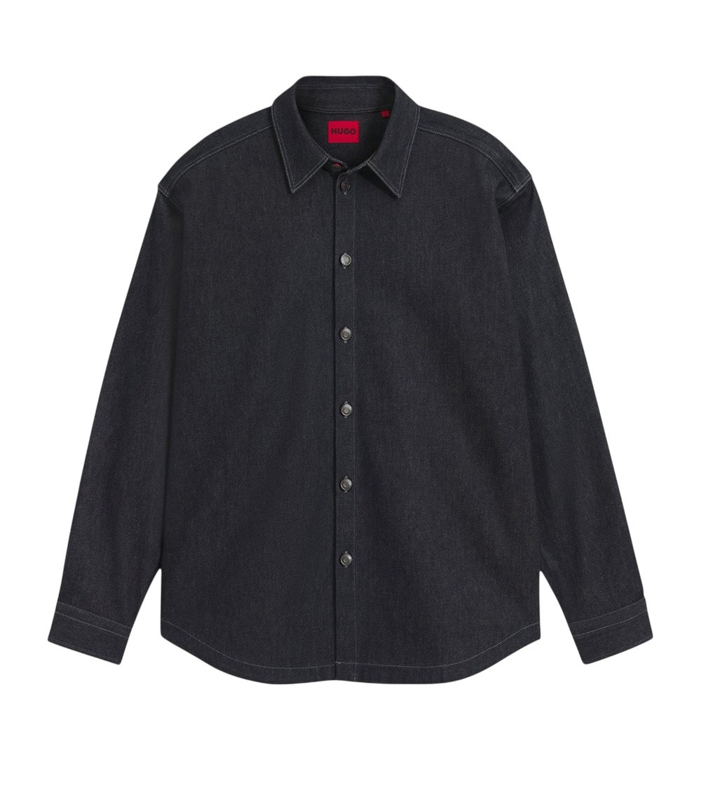 Dark Blue Oversized Shirt