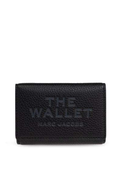 Marc Jacobs Logo Embossed Tri-Fold Wallet