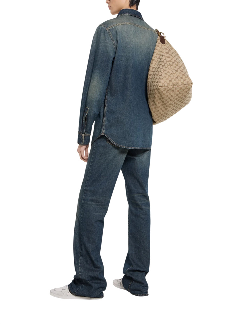 Cotton Denim Shirt