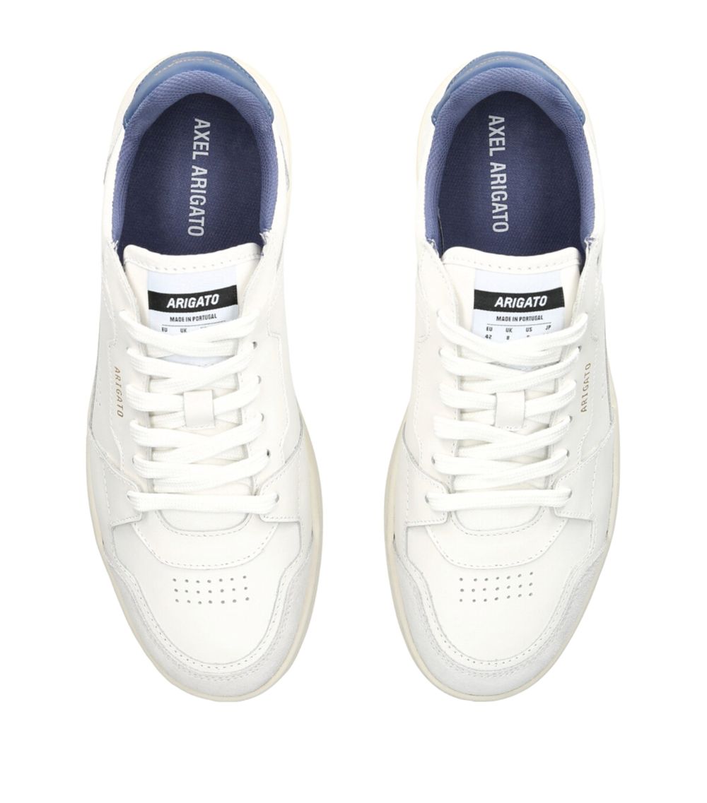 Leather Dice Low-Top Sneakers