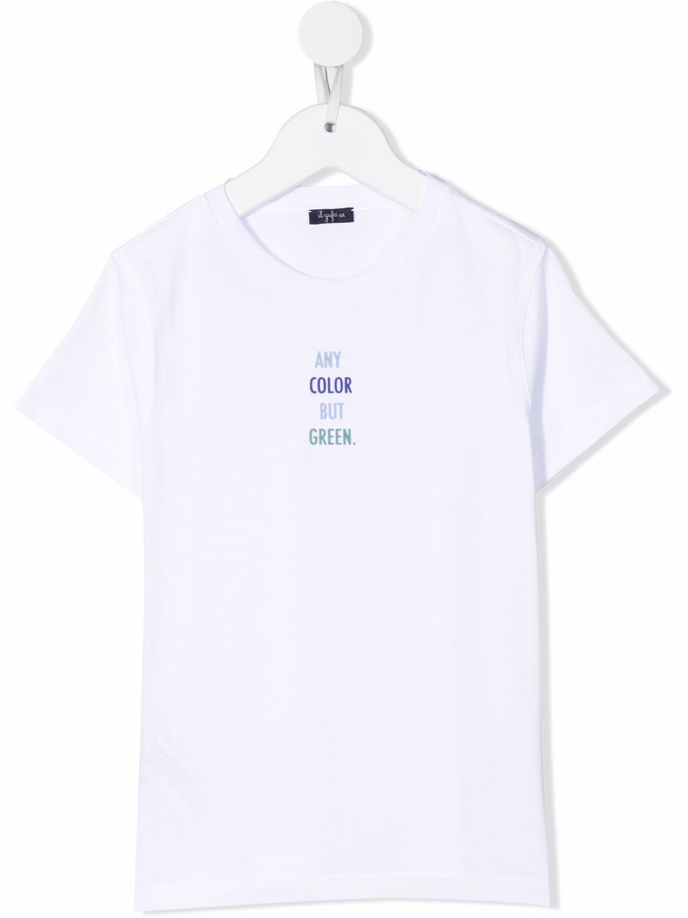 Slogan cotton T-shirt - White