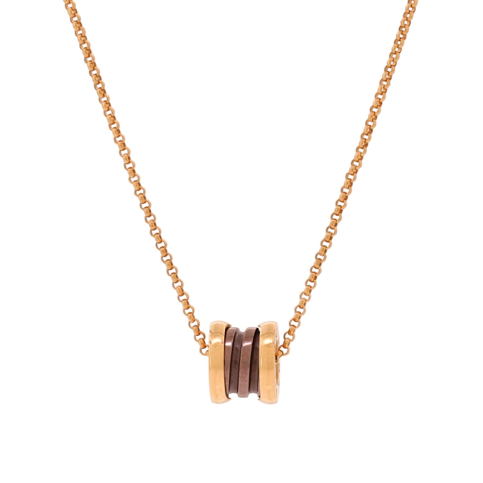 B.Zero1 Pendant Necklace