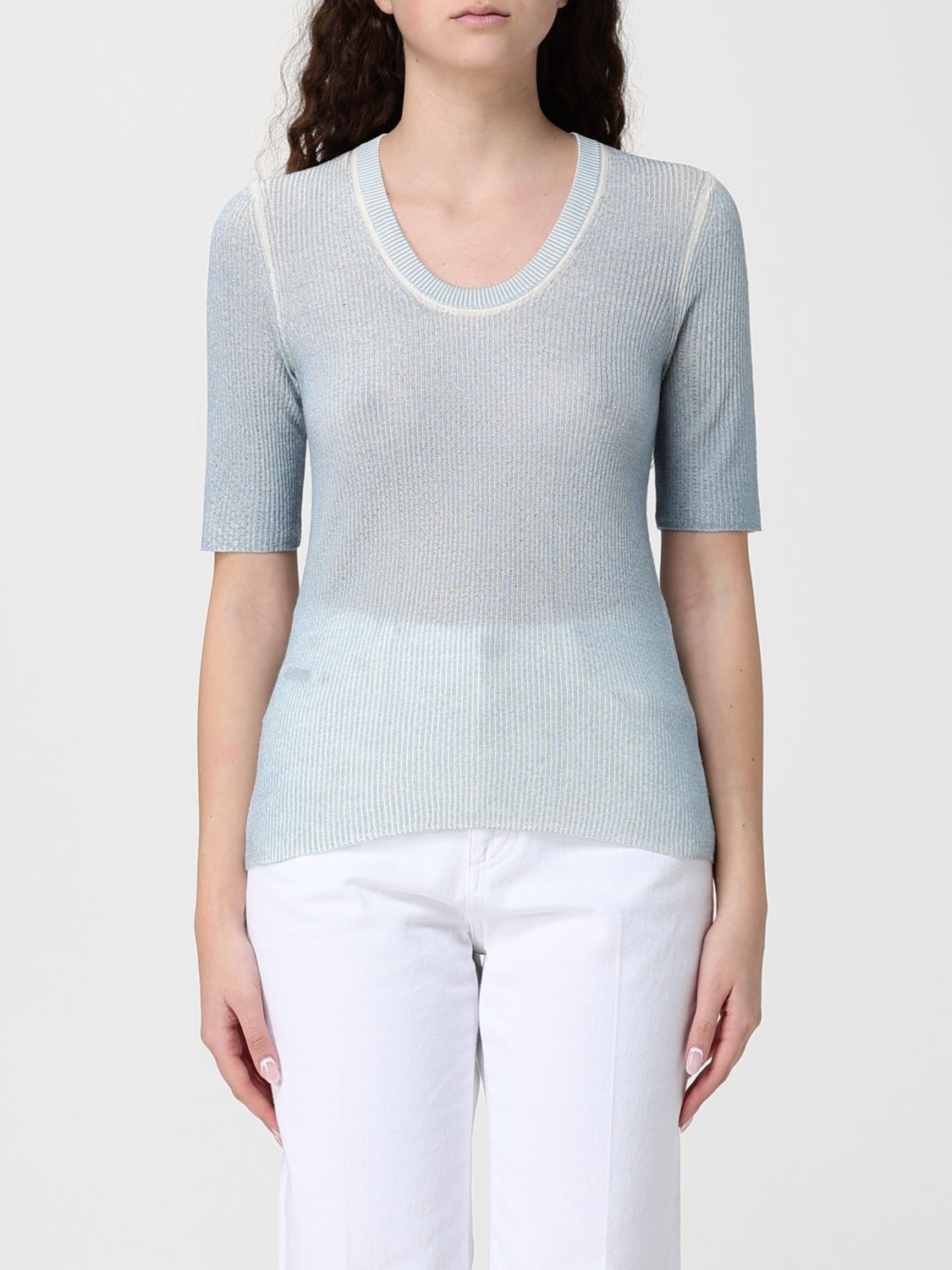 T-Shirt CHLOÉ Woman color Blue