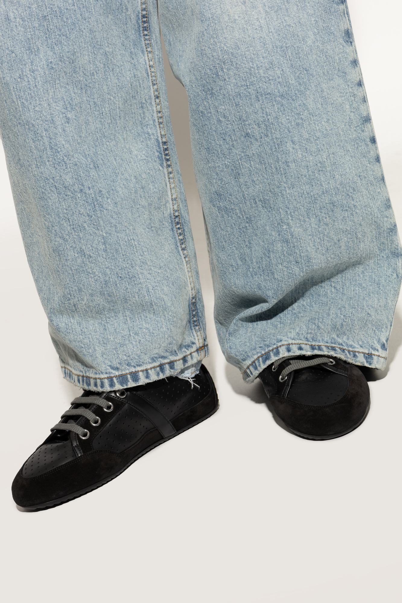 Sports Shoes With Logo, Men's, Black